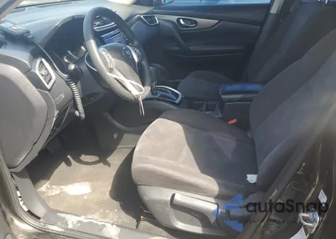 2016 Nissan Rogue S из США, поврежденный, VIN KNMAT2MVXGP668466